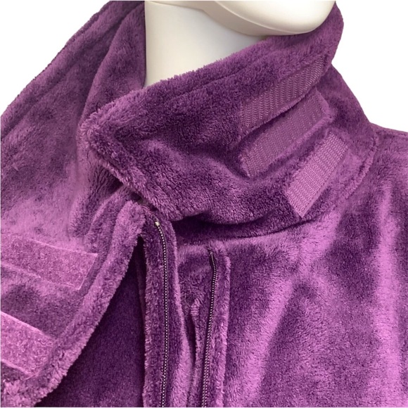 NWT Hawke & Co | Purple High Neck Fleece Jacket - Picture 4 of 7